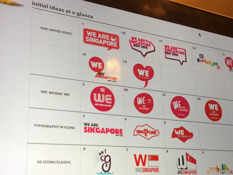 The Making of NDP 18 Logo
